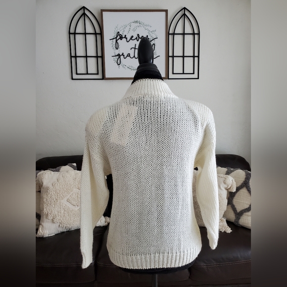 Kimberly Hope NWT Vintage 90's Boho Chic Floral Embroidered Sweater Size M - Picture 12 of 12